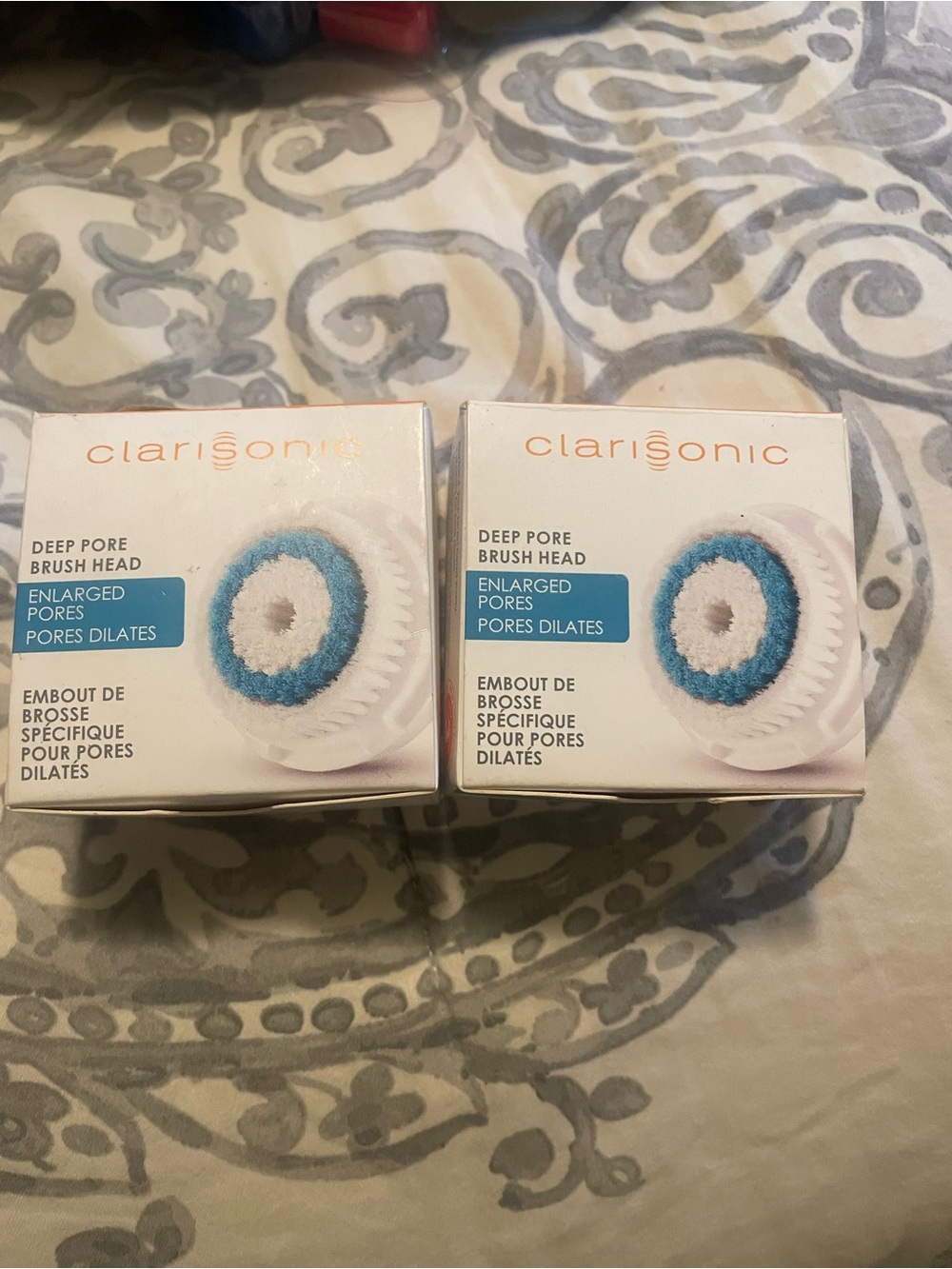 Clarisonic Deep Pore Brush Head - Blue & White